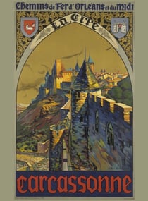 Affiche de la Cité de Carcassonne