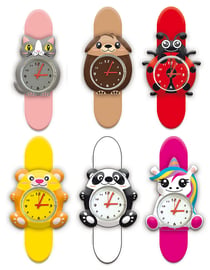 1 Montre slap 3D animaux