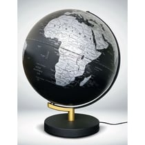 Globe Carthothèque - Noir lumineux - 30 cm 