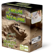 Squelette de dinosaure à déterrer