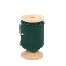 RUBAN MOUSSELINE VERT