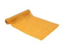 Chemin de table mousseline - Ocre - 28 cm x 5 m