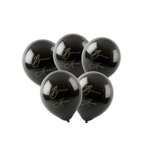 5 BALLONS BONNE ANNEE