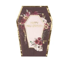 Lot de 10 serviettes Artyfêtes - Cerceuil "Happy Halloween" Witchyland - Papier