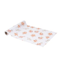 Chemin de table Artyfêtes - Romance - Rose, pêche et blanc - 28 cm x 5 m 
