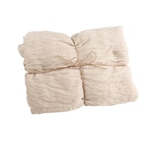 Chemin de table Artyfêtes - Cheesecloth - Sable - 90 cm x 3 m