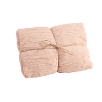 Chemin de table Artyfêtes - Cheesecloth - Blush - 90 cm x 3 m