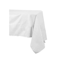 Nappe Artyfêtes - Tissu - Blanc - 1,45 m x 2,40 m