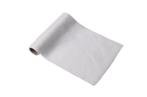 Chemin de table mousseline - Blanc - 28 cm x 5 m
