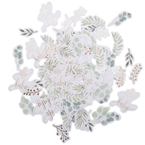 Confettis x100 - Oh Baby - Blancs, verts et or