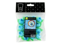 15 Boutons de rose bleue - Patisdécor