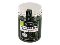 Mini billes comestibles Patisdécor - Noir - 90 g