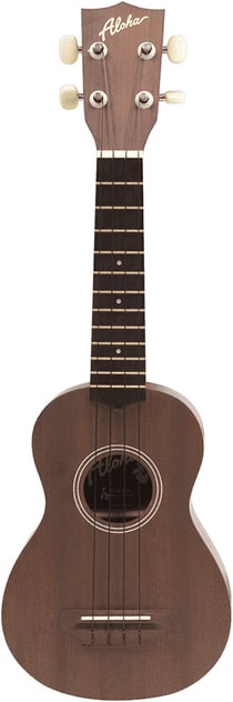 Ukulele Soprano - acajou - avec housse