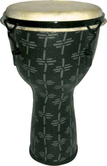 Tanga - Djembé en fibre 9,5" - naturel