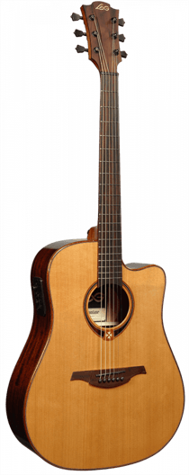 Lâg Tramontane 118 - Guitare électroacoustique - Dreadnought Cutaway - Natural