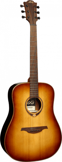 Lâg Tramontane 118 - Guitare acoustique - Dreadnought - Brown Sunburst