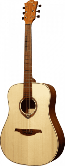 Lâg TL70D-NAT Tramontane - Guitare folk - Gaucher - Dreadnought Natural