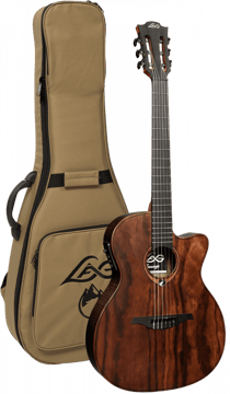 Lâg Sauvage N-ASCE - Guitare électroacoustique - Auditorium Slim Cutaway - Natural