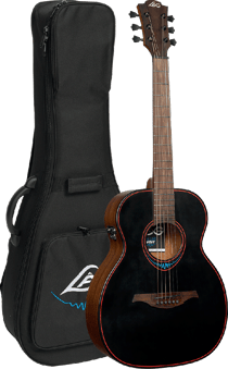 Lâg BlueWave 1 - Guitare électroacoustique - Voyage - Black