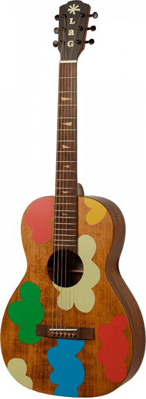 Lâg Signature Vianney Edition Limitée Téléthon - Guitare folk électroacoustique - Parlor - Naturel