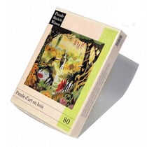 Puzzle 80 pièce - Le toucan à la cascade ( Alain Thomas)