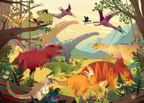 Puzzle Jurassique - 100 pièces