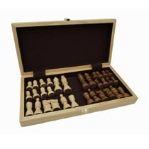 Jeu d'échecs pliant - 28cm - imprimé