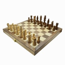 Jeu d'echecs pliant 28cm