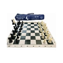 Coffret tiroir jeu d'échecs mini magnétiques en bois échiquie et pions