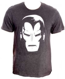 Iron Man Helmet Comics Gris S
