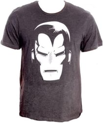 Iron Man Helmet Comics Gris M