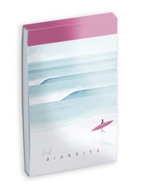 Bloc-notes 7.5 x 11.5 cm - Biarritz - Henry Rivers