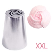Douille XXL ScrapCooking® - Rose - Ø 5 cm - Inox