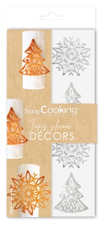 Tapis en silicone ScrapCooking® - Sweet Xmas