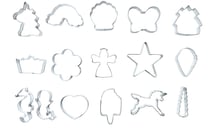 Lot de 16 emporte-pièces ScrapCooking® - Fairytale - Acier