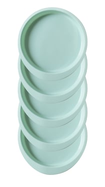Lot de 5 moules layer cake ScrapCooking® - Silicone