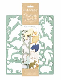 Découpoir 15 biscuits ScrapCooking® - Animaux