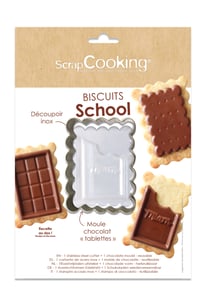 Emporte-pièce et moule ScrapCooking® - Petit écolier