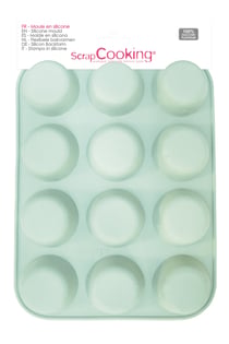 Moule à muffins ScrapCooking® - Funfetti - Cœurs
