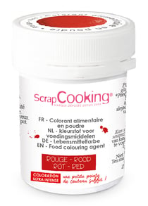 Colorant alimentaire liquide Rouge Framboise 30 ml - Patisdécor
