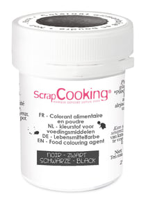 SCRAPCOOKING Colorant alimentaire en poudre 5 g - blanc pas cher 