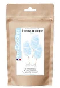 Préparation sucrée pour barbe à papa ScrapCooking® - Bleu - Cola - 40 g