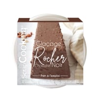 Glaçage rocher prêt à l'emploi ScrapCooking®- Chocolat noir - 400 g
