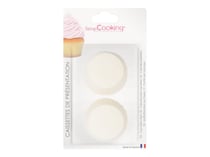 Lot de 36 caissettes ScrapCooking® - Blanc