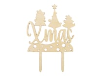 ScrapCooking - Décoration de gâteaux non comestibles - 13 x 0.2 x 8.9 cm - Bois