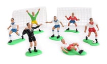 Lot de 9 décorations pour gâteau ScrapCooking® - Football