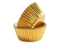 Lot de 48 caissettes de présentation pour tartelettes ScrapCooking® - 5 x 7,5 cm - Or