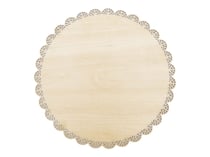 ScrapCooking - Plat de dentelle - Taille 29 cm - Hauteur 0.2 cm - Rond