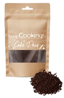 Vermicelles ScrapCooking® - Chocolat noir - 70 g