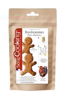Préparation pour bonhommes pain d'épices ScrapCooking® - 190 g